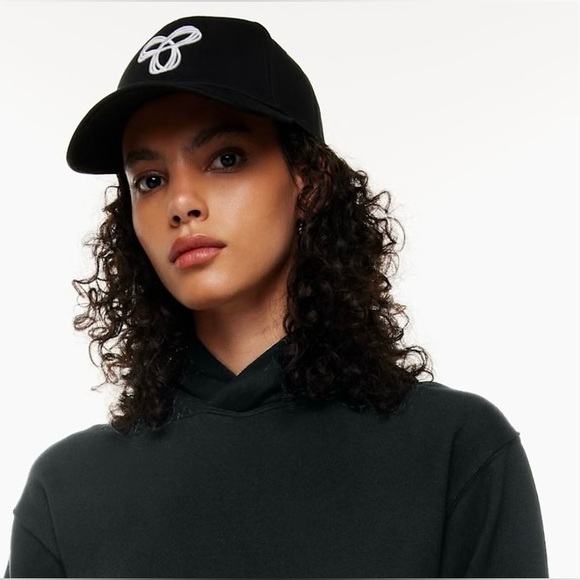 TNA Baseball Cap Hat in Black, White - Picture 2 of 5